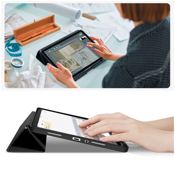 Maskica Sc Pen za Xiaomi Redmi Pad 2 11.0, crna, Tech-Protect