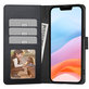 Maskica Wallet za Motorola Moto G56 5G, crna, Tech-Protect