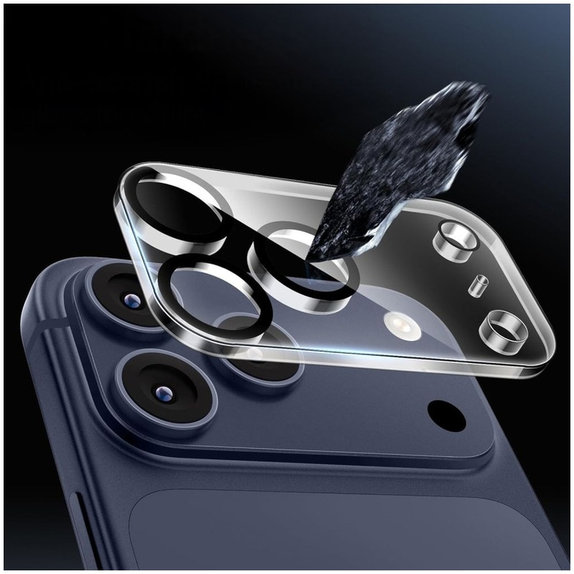 Zaštita kamere Cam Fit+ za iPhone 17 Pro, prozirna, Tech-Protect