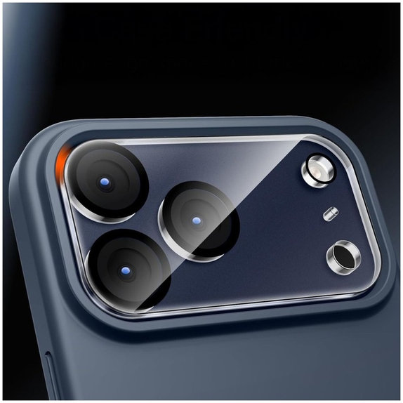 Zaštita kamere Cam Fit+ za iPhone 17 Pro, prozirna, Tech-Protect
