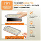 Kaljeno staklo Quick Set+ 2-PACK za iPhone 15 Pro, crna, Tech-Protect