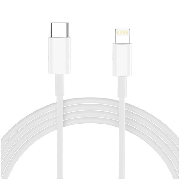 Mrežni punjač NCA20 2-PORT PD 20W / QC3.0 + Lightning Cable, bijela, Tech-Protect