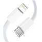 Mrežni punjač NCA20 2-PORT PD 20W / QC3.0 + Lightning Cable, bijela, Tech-Protect