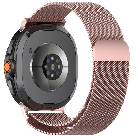 Remen Milaneseband za Samsung Watch 8 / 9 / Classic (40 / 44 / 46 mm), Rose Gold, Tech-Protect