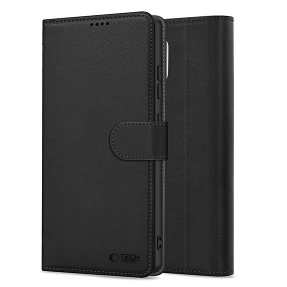 Maskica Wallet za Samsung S25 FE, crna, Tech-Protect