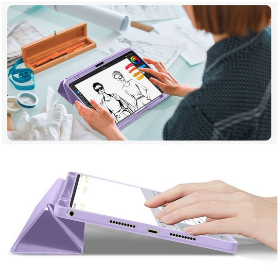Maskica Sc Pen za Lenovo Idea Tab / K11 Gen 2 11.0 TB-336, ljubičasta, Tech-Protect