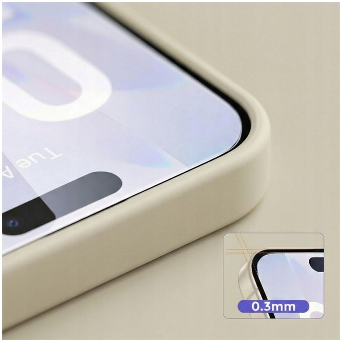 Kaljeno staklo Glass Fit+ 2-PACK za Motorola Edge 50 Neo / 60 Neo, crna, Tech-Protect