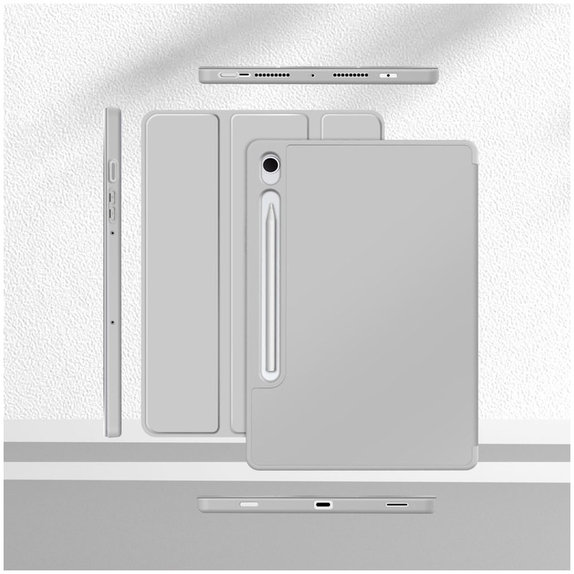 Maskica Sc Pen za Samsung Tab S9 11.0 / S9 FE / S10 FE / S10 Lite 10.9 X710 / X716B / X510 / X516B / X520 / X526 / X400 / X406B, siva, Tech-Protect