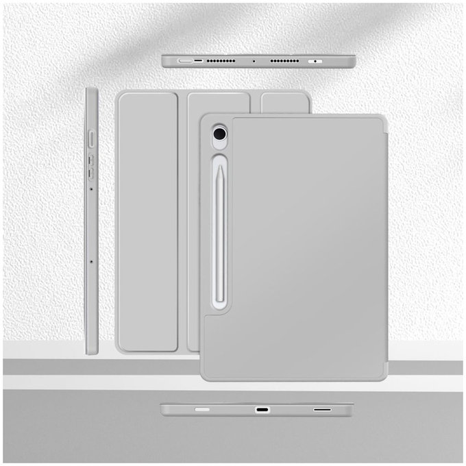 Maskica Sc Pen za Samsung Tab S9 11.0 / S9 FE / S10 FE / S10 Lite 10.9 X710 / X716B / X510 / X516B / X520 / X526 / X400 / X406B, siva, Tech-Protect