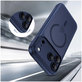 Maskica MagPeak MagSafe CC za iPhone 17 Pro, Matte Deep Blue, Tech-Protect