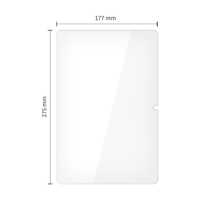 Kaljeno staklo Glass Fit+ 2-PACK za Xiaomi Poco Pad M1 / Redmi Pad Pro / 2 Pro 12.1, prozirna, Tech-Protect