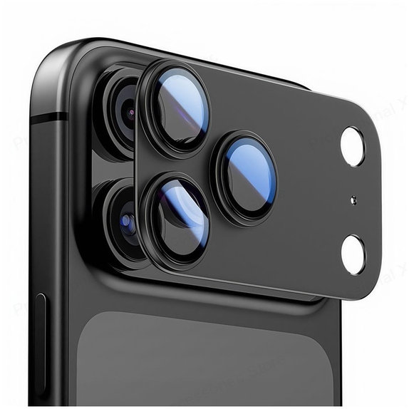 Zaštita kamere Camfull Fit+ za iPhone 17 Pro Max, Deep Blue, Tech-Protect