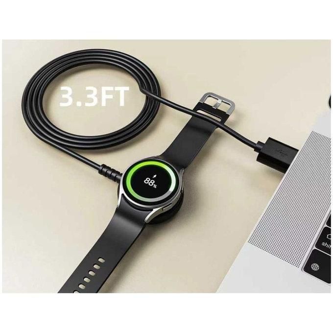 Kabel MC03 Ultraboost Magnetic Charging USB Cable 100cm za Samsung Watch, crna, Tech-Protect