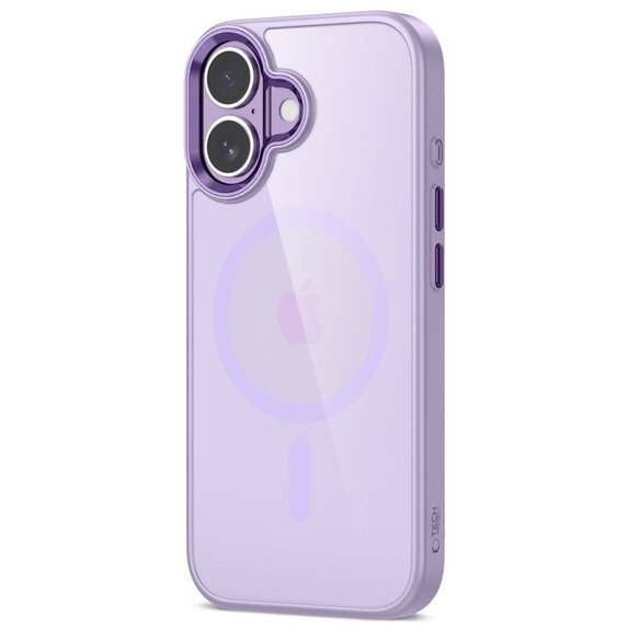 Maskica MagMat MagSafe za iPhone 17, Lavender/Clear, Tech-Protect