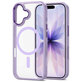 Maskica MagMat MagSafe za iPhone 17, Lavender/Clear, Tech-Protect