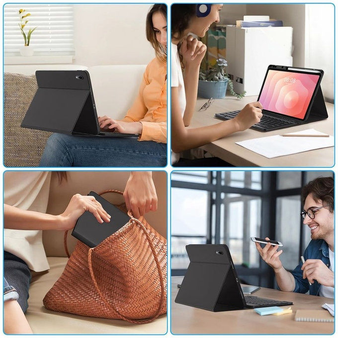 Maskica Sc Pen + Keyboard za Samsung Tab S11 11.0 X730 / X736B, crna, Tech-Protect