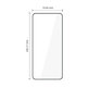 Kaljeno staklo Quick Set+ 2-Pack za Samsung S26 Ultra, Black, Tech-Protect