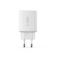 Mrežni punjač NCA65W-GAN 3-PORT PD 65W / QC3.0, bijela, Tech-Protect