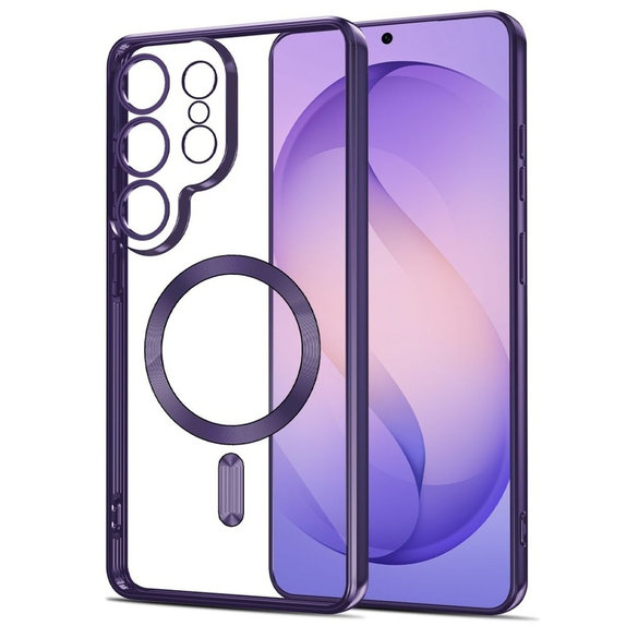 Maskica MagFlex MagSafe za Samsung S26 Ultra, Cobalt Violet, Tech-Protect