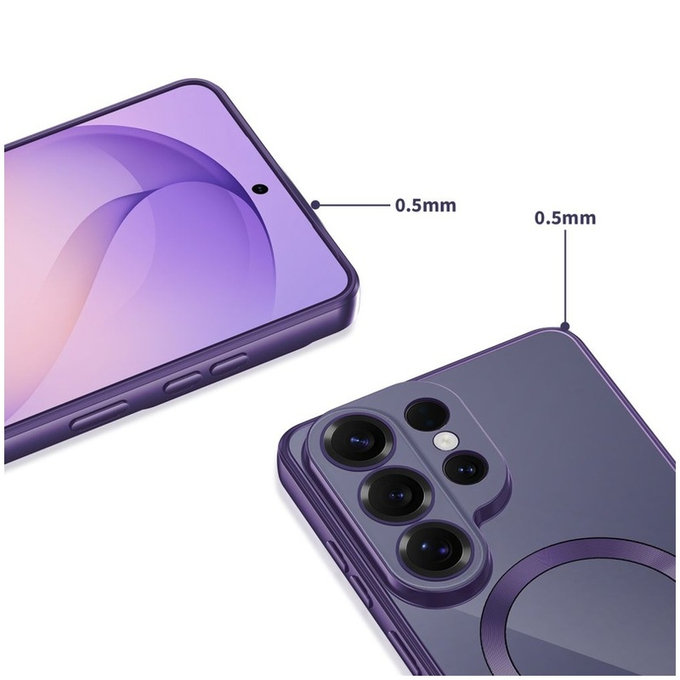 Maskica MagFlex MagSafe za Samsung S26 Ultra, Cobalt Violet, Tech-Protect