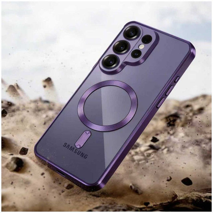 Maskica MagFlex MagSafe za Samsung S26 Ultra, Cobalt Violet, Tech-Protect