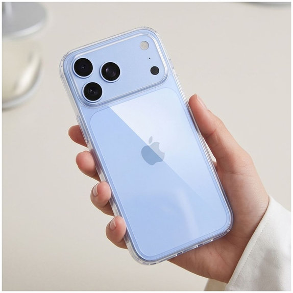 Maskica FlexAir Hybrid za iPhone 17 Pro Max / 18 Pro Max, Clear, Tech-Protect