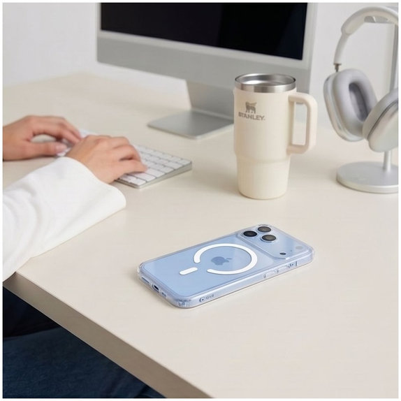 Zaštitna maskica FlexAir Hybrid MagSafe za iPhone 17 Pro / 18 Pro, číre, Tech-Protect