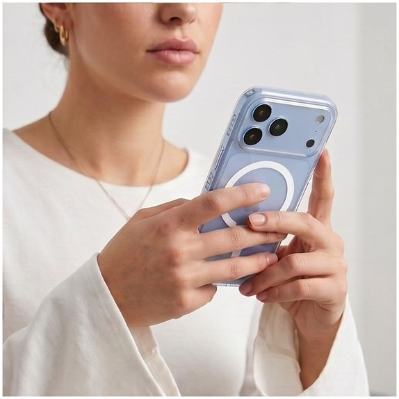 Zaštitna maskica FlexAir Hybrid MagSafe za iPhone 17 Pro / 18 Pro, číre, Tech-Protect