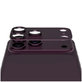Zaštita objektiva Fender za iPhone 18 Pro, Dark Cherry, PanzerGlass