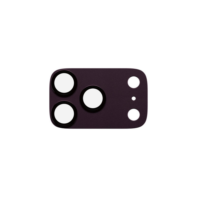 Zaštita objektiva Fender za iPhone 18 Pro, Dark Cherry, PanzerGlass