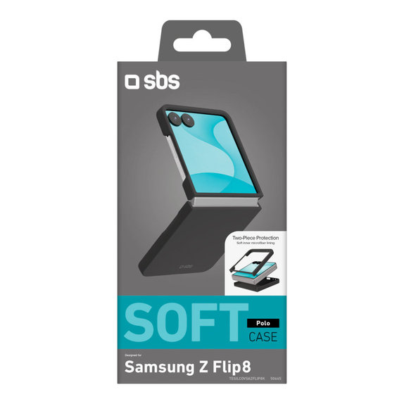 Maska Instinct za Samsung Galaxy Z Flip8, Crna, SBS