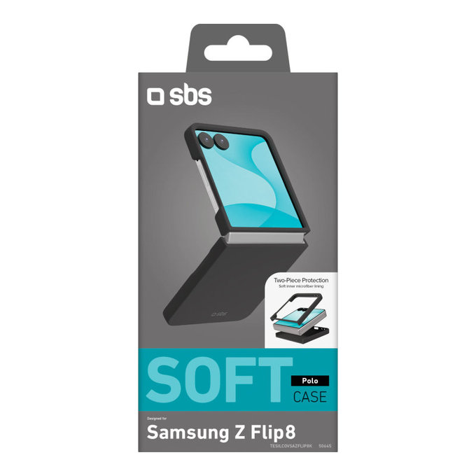 Maska Instinct za Samsung Galaxy Z Flip8, Crna, SBS