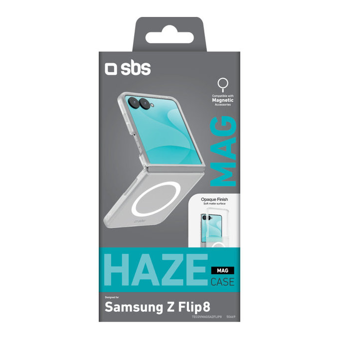 Maska Haze Mag za Samsung Galaxy Z Flip8, Prozirna, SBS