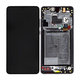 Huawei Mate 20 - LCD zaslon + zaslon osjetljiv na dodir + okvir + baterija (crna) - 02352ETG