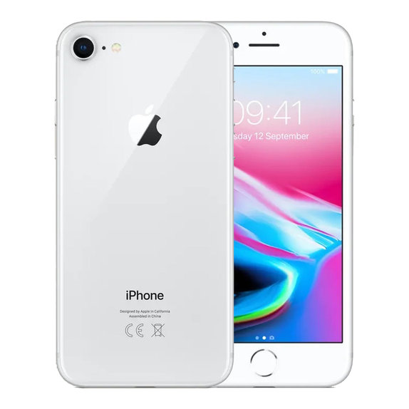 Apple iPhone 8 Silver 256GB A Obnovljeno