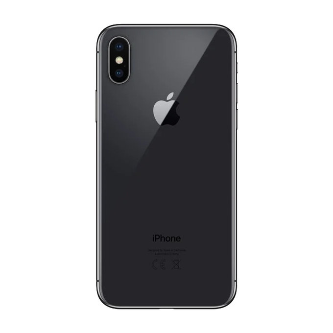 Apple iPhone X Space Gray 256GB B Obnovljeno