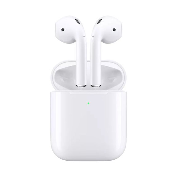 Apple AirPods (2nd Gen) z Brezžično Torbico A Obnovljeno