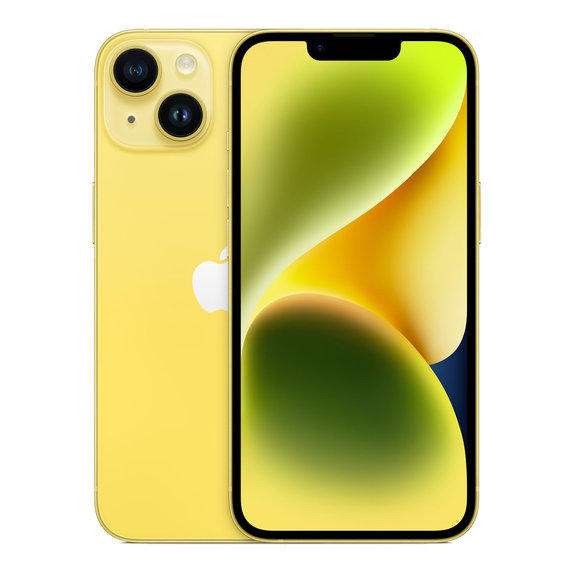 Apple iPhone 14 Yellow 128GB A Obnovljeno