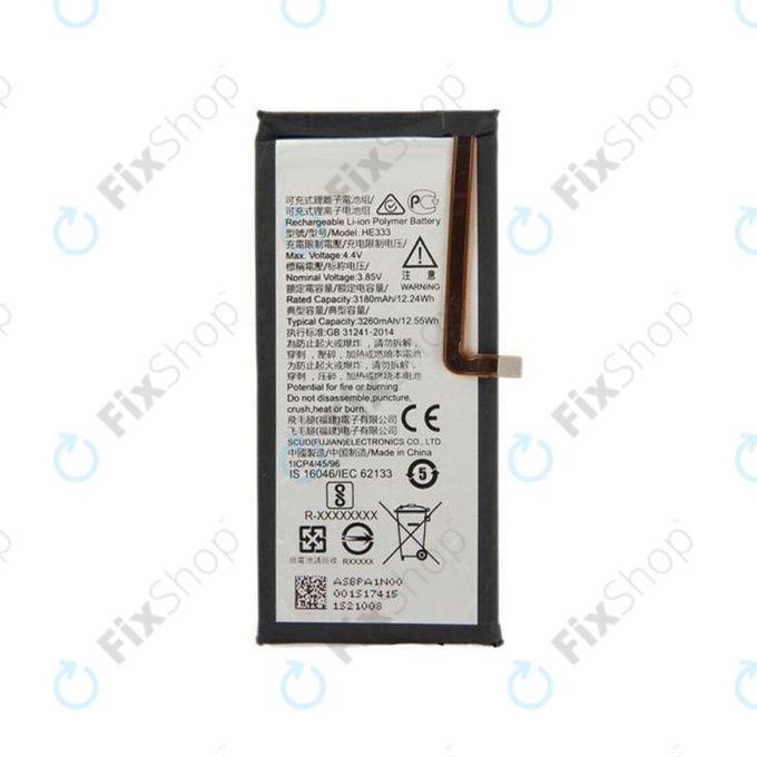 Nokia 8 Sirocco - Baterija HE333 3000mAh