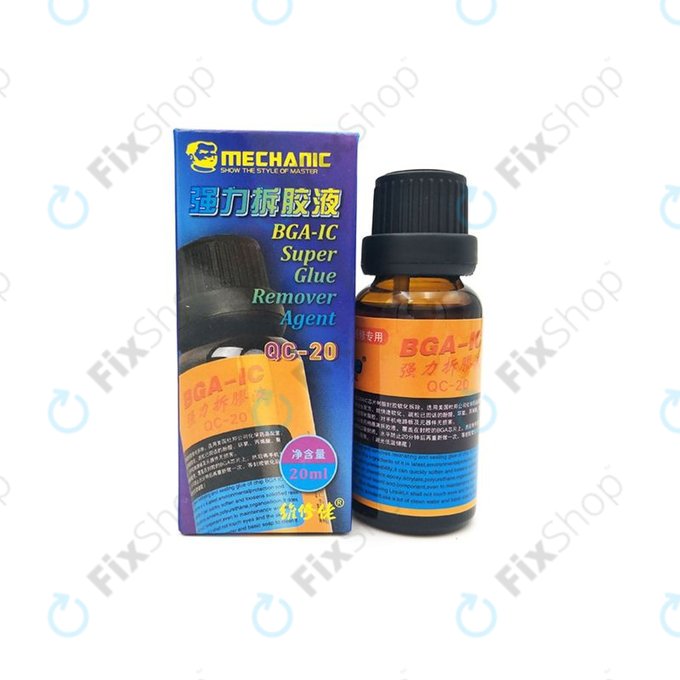 Mechanic QC-20 - Super sredstvo za uklanjanje ljepila - 20 ml