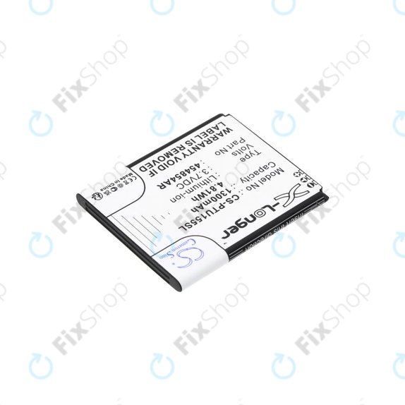 Baterija za Panasonic Kx-Tu150, Kx-Tu150exr, 1300mAh, Li-Ion, 3.7V, 454854AR, HQ