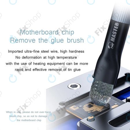 Mechanic - Čelična četka za PCB/BGA za čišćenje IC podloga i uklanjanje ljepila