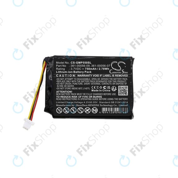 Garmin Drive 60, 61, Pro 70, Pro 550, Pro Trashbreaker, PT 5, PT 10, Sport Pro Transmitter, TB 10 - Baterija 361-00056-07, 361-00056-09 750mAh HQ