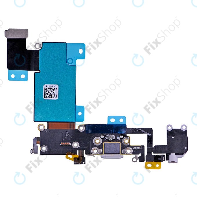 Apple iPhone 6S Plus - Konektor za punjenje + savitljivi kabel (Space Gray)