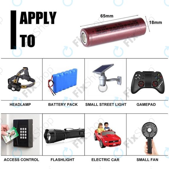 Baterija artikl 18650 (Li-ion, 2000mAh, 3.6V)