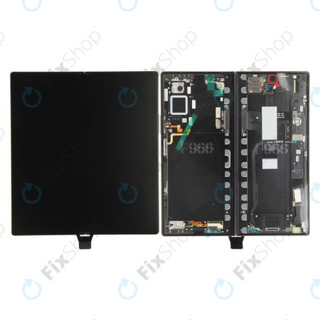 Samsung Galaxy Z Fold 7 F966B - LCD zaslon + zaslon osjetljiv na dodir + okvir (Jetblack) - GH82-37548C Genuine Service Pack