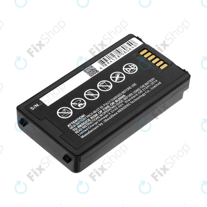 Baterija za Symbol, Zebra MC3100, MC3190, 2500mAh, Li-Pol, 3.7V, BTRY-MC31KAB02, HQ