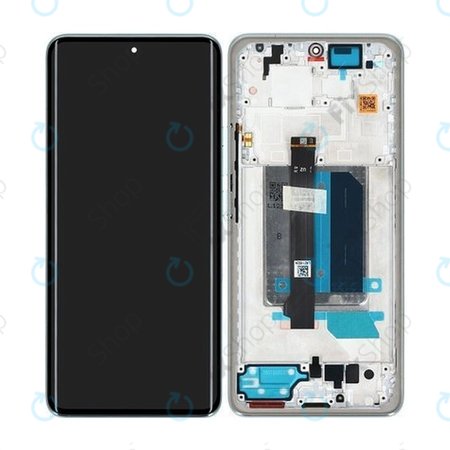 Xiaomi Redmi Note 14 Pro+ 5G 24094RAD4G - LCD zaslon + zaslon osjetljiv na dodir + okvir (Frost Blue) - 5600170O16U00 Genuine Service Pack