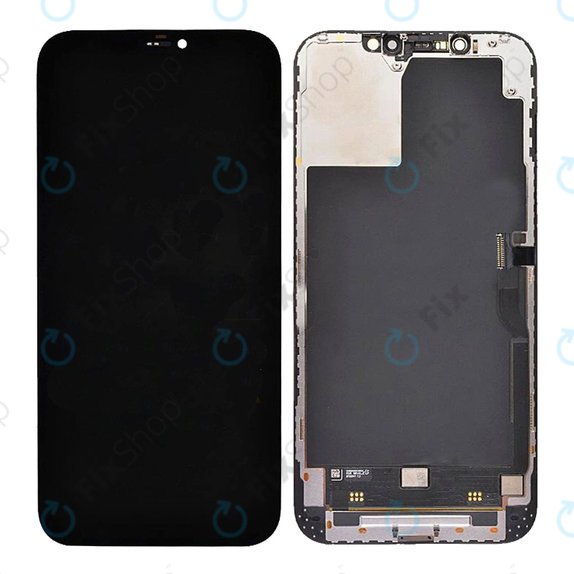 Zaslon Hard OLED za iPhone 12 Pro Max, Dodirni ekran s okvirom, FixPremium