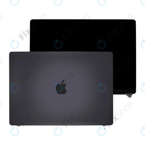 LCD zaslon za MacBook Pro 16" A3403 (2024), s prednjim staklom i pokrovom, Nano-Texture, Space Black, 661-42326, Genuine Apple